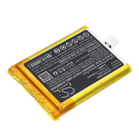 3.7V, Li-Polymer, 2700mAh, Speaker battery fits Divoom, Ditoo Pro, 9.99Wh Speaker Cameron Sino Technology Limited