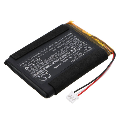 3.7V, Li-Polymer, 3900mAh, Speaker battery fits Tigermedia, 1233, Tigerbox Touch, 14.43Wh Speaker Cameron Sino Technology Limited