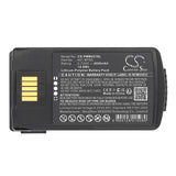 3,7V, Li-Polymer, 4000mAh, batterie de scanner de codes-barres compatible avec Point Mobile, 451-btsc, Pm451, 14,8Wh Scanner de codes-barres Cameron Sino Technology Limited