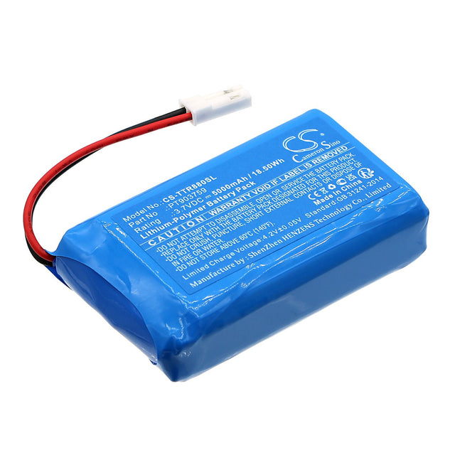 3.7V, Li-Polymer, 5000mAh, Equipment Battery fits Triplett, 8060 Camview Elite Video Test, Camview Elite Video Test Monit, 18.50Wh Equipment, Survey, Test Cameron Sino Technology Limited