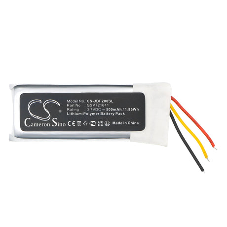 3.7V, Li-Polymer, 500mAh, Wireless Headset battery fits Jbl, Live Pro 2 Charging Case, Tune Flex Charging Case, 1.85Wh Wireless Headset Cameron Sino Technology Limited