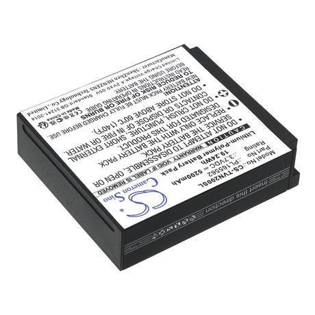 3.7V, Li-Polymer, 5200mAh, GPS battery fits Twonav, Pl165562, Aventura 2, 19.24Wh GPS, Navigator Cameron Sino Technology Limited