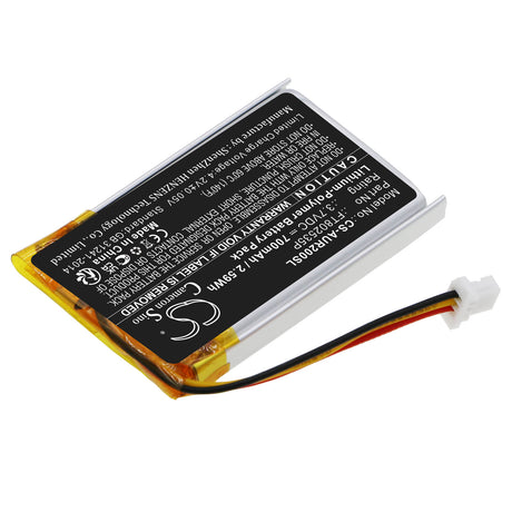 3.7V, Li-Polymer, 700mAh, Keyboard,Mouse battery fits Asus, Ft802535p, Rog Strix Impact Ii, 2.59Wh Keyboard,Mouse Cameron Sino Technology Limited