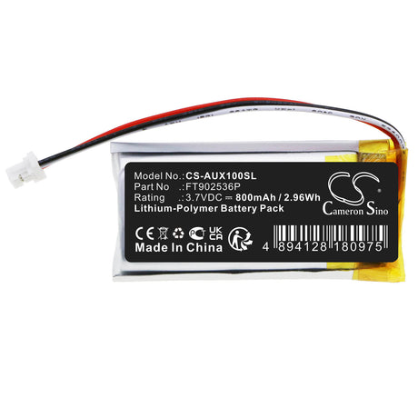 3.7V, Li-Polymer, 800mAh, Keyboard,Mouse battery fits Asus, Ft902536p, Rog Gladius Ll, Rog Spatha Rf, 2.96Wh Keyboard,Mouse Cameron Sino Technology Limited