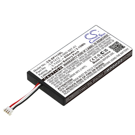 3.7V, Li-Polymer, 850mAh, Game Console battery fits Sony, 4-000-597-01, Psp Go, Psp-n100, 3.15Wh Game Console Cameron Sino Technology Limited