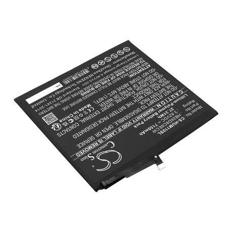 3.82V, Li-Polymer, 7150mAh, Tablet battery fits Huawei, Hb26d8c8ecw, Dby-w09, Matepad 11, 27.31Wh Tablet Cameron Sino Technology Limited