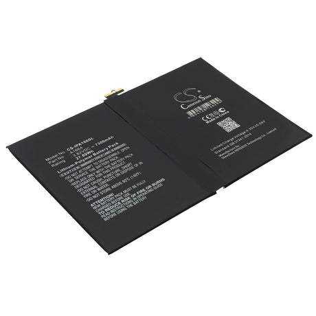 3.82V, Li-Polymer, 7300mAh, Tablet battery fits Apple, A1664, A1673, A1674, 27.89Wh Tablet Cameron Sino Technology Limited