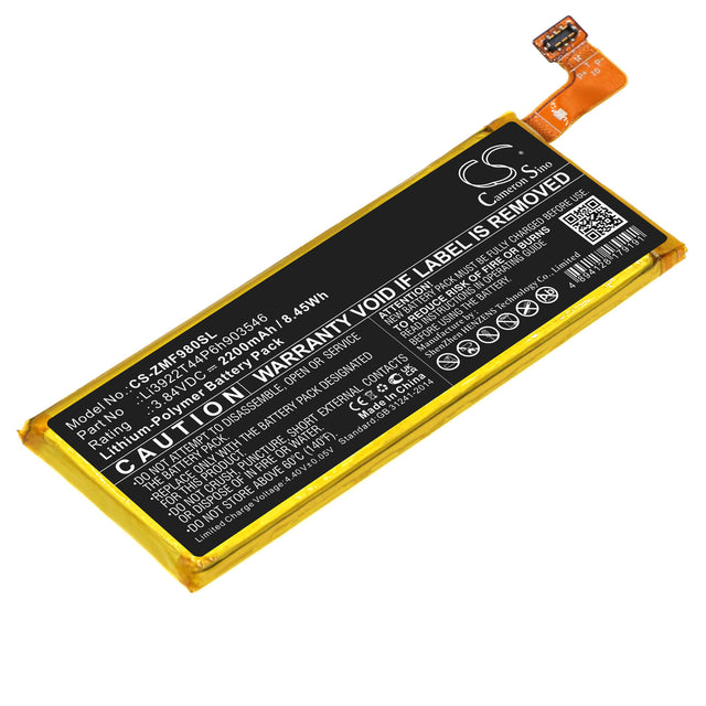 3.84V, Li-Polymer, 2200mAh, Hotspot battery fits Zte, Li3922t44p6h903546, Mf980, Tempo N9131, 8.45Wh Hotspot Cameron Sino Technology Limited