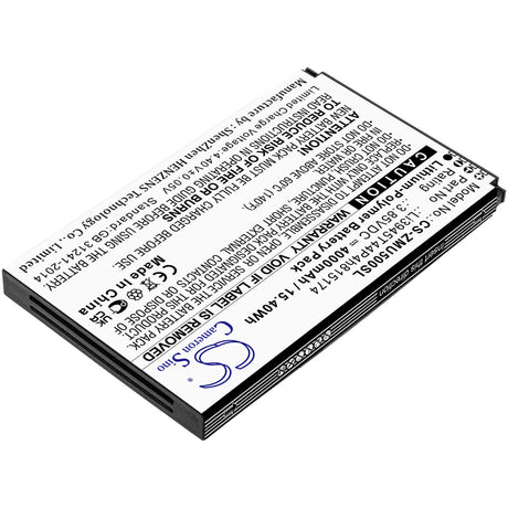 3.85V, Li-Polymer, 4000mAh, Hotspot battery fits Telstra, 5g Wi-fi Pro, 15.40Wh Hotspot Cameron Sino Technology Limited