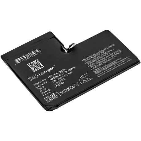3.85V, Li-Polymer, 4300mAh, SmartPhone battery fits Apple, A2653, A2645, Iphone 13 Pro Max, 16.56Wh Mobile, SmartPhone Cameron Sino Technology Limited (Smartphone)