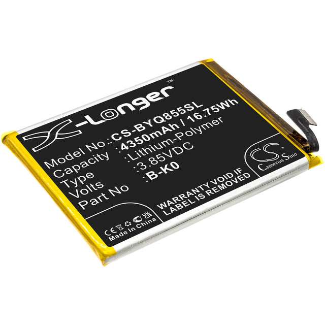3.85V, Li-Polymer, 4350mAh, SmartPhone battery fits Vivo, B-k0, Iqoo Neo 855, V1936, 16.75Wh Mobile, SmartPhone Cameron Sino Technology Limited (Smartphone)