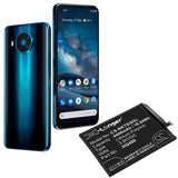 3.85v, 4400mah, Li-polymer SmartPhone Battery Fit's Nokia, 8 V 5g, 8.3 2020 5g, Ta-1243, 16.94wh Mobile, SmartPhone Cameron Sino Technology Limited (Smartphone)