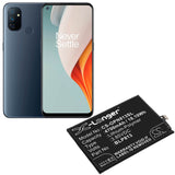 3.85V, Li-Polymer, 4700mAh, SmartPhone battery fits Metropc, Oneplus, Blp813, Be2015, Nord N100, 18.1Wh Mobile, SmartPhone Cameron Sino Technology Limited (Smartphone)