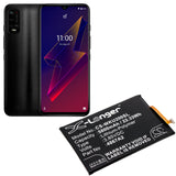 3.85V, Li-Polymer, 5800mAh, SmartPhone battery fits Wiko, 4867a2, Power U20, U30, 22.33Wh Mobile, SmartPhone Cameron Sino Technology Limited (Smartphone)