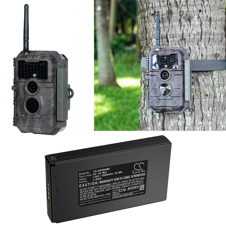 3.85V, Li-ion, 10000mAh, batterie Sports & Outdoors adaptée à Gardepro, E6p, E6pcf, 38.5Wh Sports & Outdoors Cameron Sino Technology Limited