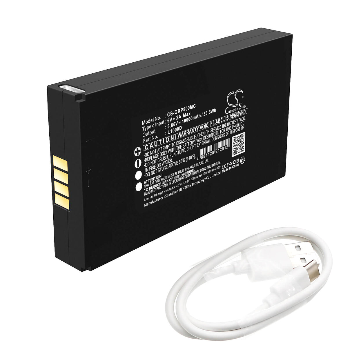 3.85V, Li-ion, 10000mAh, Sports & Outdoors battery fits Gardepro, E6p, E6pcf, 38.5Wh Sports & Outdoors Cameron Sino Technology Limited