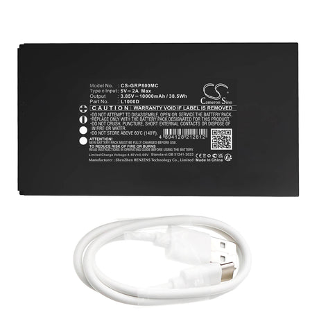 3.85V, Li-ion, 10000mAh, batterie Sports & Outdoors adaptée à Gardepro, E6p, E6pcf, 38.5Wh Sports & Outdoors Cameron Sino Technology Limited