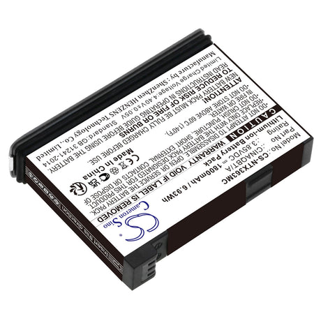 3.85V, Li-ion, 1800mAh, Camera battery fits Insta360, Cinaqbt/a, One X3, 6.93Wh Camera Cameron Sino Technology Limited (Camera)