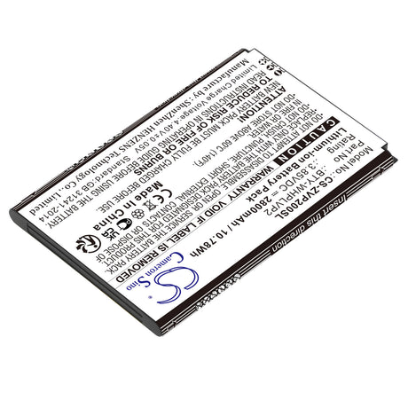 3.85V, Li-ion, 2800mAh, Hotspot battery fits Verizon, Bty-whplvp2, Lvp2, Wireless Home Phone Connect, 10.78Wh Hotspot Cameron Sino Technology Limited