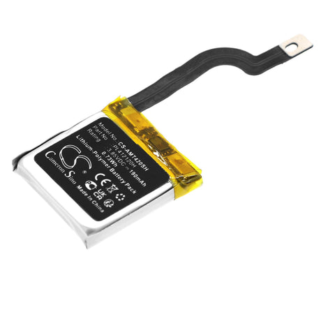 3.85V, Li-Polymer, 190mAh, Smartwatch battery fits Amazfit, Pl412120h, Gtr 42mm, 0.73Wh Smartwatch Cameron Sino Technology Limited