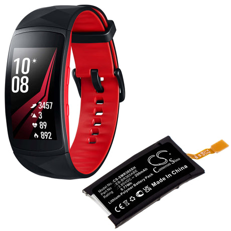 3.85V, Li-Polymer, 200mAh, Smartwatch battery fits Samsung, Eb-br365abe, Gear Fit 2 Pro, Sm-r365, 0.77Wh Smartwatch Cameron Sino Technology Limited