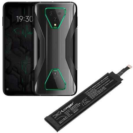 3.85V, Li-Polymer, 2500mAh, SmartPhone battery fits Xiaomi, Bs05fa, Black Shark 3 Pro, Black Shark 3 Pro 5g, 9.63Wh Mobile, SmartPhone Cameron Sino Technology Limited (Smartphone)