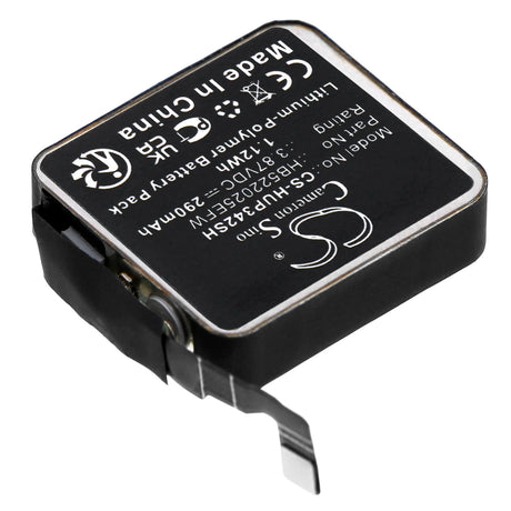 3.87V, Li-Polymer, 290mAh, Smartwatch battery fits Huawei, Hb522025efw, Watch Gt3 42mm, Watch Gt3 Pro 42mm, 1.12Wh Smartwatch Cameron Sino Technology Limited