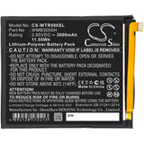 3.85V, Li-Polymer, 3000mAh, SmartPhone battery fits Walton, Wmb3000h, Primo R5, 11.55Wh Mobile, SmartPhone Cameron Sino Technology Limited (Smartphone)