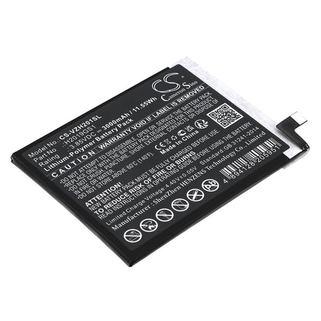 3.85V, Li-Polymer, 3000mAh, SmartPhone battery fits Verizon, H2019gs1, H2019gs1, Hot Pepper Ghost, 11.55Wh Mobile, SmartPhone Cameron Sino Technology Limited (Smartphone)