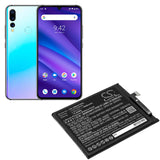 3.85V, Li-Polymer, 3600mAh, SmartPhone battery fits Umi, 1icp/5/68/83, Umidigi A5 Pro, 13.86Wh Mobile, SmartPhone Cameron Sino Technology Limited (Smartphone)
