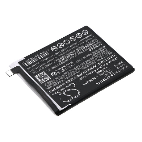 3.85V, Li-Polymer, 3600mAh, SmartPhone battery fits Cricket, He401, Ec211002, Ec211003, 13.86Wh Mobile, SmartPhone Cameron Sino Technology Limited (Smartphone)
