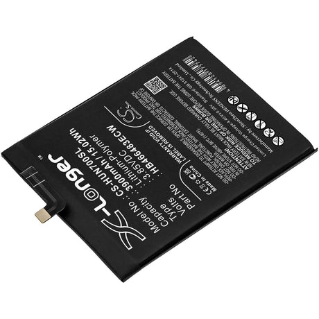 3.85V, Li-Polymer, 3900mAh, SmartPhone battery fits Huawei, Hb466483ecw, Jef-an00, Jef-an20, 15.02Wh Mobile, SmartPhone Cameron Sino Technology Limited (Smartphone)