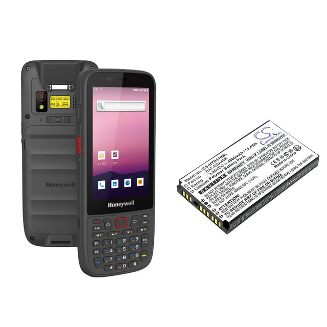 3.85V, Li-Polymer, 4000mAh, Barcode Scanner battery fits Honeywell, Eda40k, 15.4Wh Barcode Scanner Cameron Sino Technology Limited