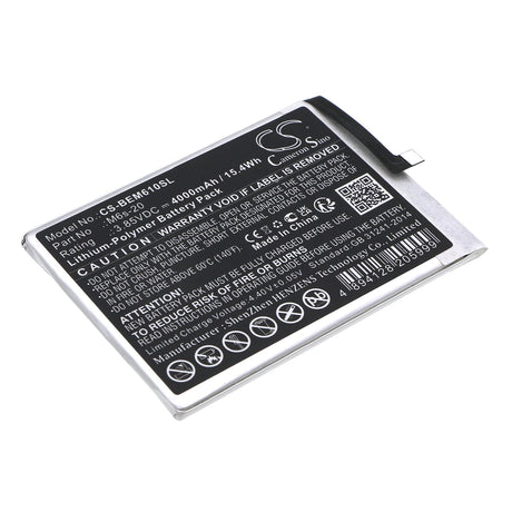 3.85V, Li-Polymer, 4000mAh, SmartPhone battery fits Bea-fon, M6s-20, M6s, M6s Premium, 15.4Wh Mobile, SmartPhone Cameron Sino Technology Limited (Smartphone)