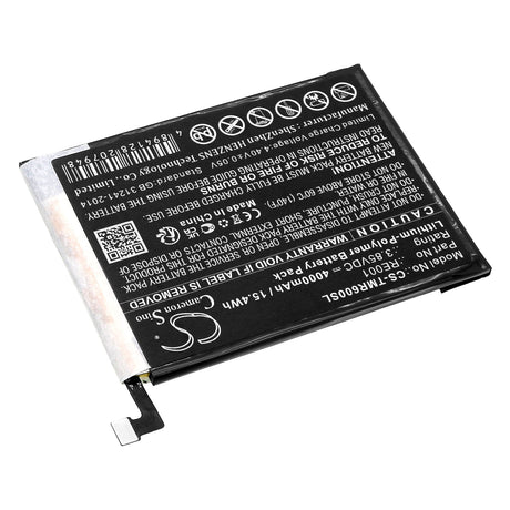 3.85V, Li-Polymer, 4000mAh, SmartPhone battery fits T-mobile, Re001, Revvl 6 5g, Tmaf025g, 15.4Wh Mobile, SmartPhone Cameron Sino Technology Limited (Smartphone)