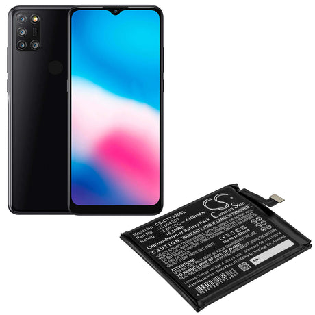 3.85V, Li-Polymer, 4300mAh, SmartPhone battery fits Alcatel, Tlp043d7, 3x, 5x, 16.56Wh Mobile, SmartPhone Cameron Sino Technology Limited (Smartphone)