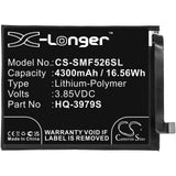 3.85V, Li-Polymer, 4300mAh, SmartPhone battery fits Samsung, Hq-3979s, Galaxy F52, Galaxy F52 5g 2021, 16.56Wh Mobile, SmartPhone Cameron Sino Technology Limited (Smartphone)