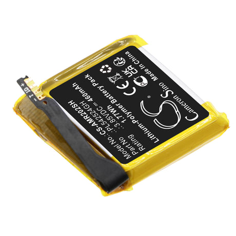 3.85V, Li-Polymer, 460mAh, Smartwatch battery fits Amazfit, Pl542524gh, A2023, Gtr 2e, 1.77Wh Smartwatch Cameron Sino Technology Limited