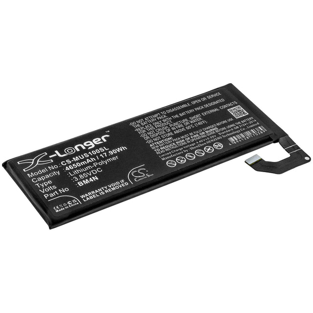 3.85V, Li-Polymer, 4650mAh, SmartPhone battery fits Xiaomi, Bm4n, M2102j2sc, Mi 10, 17.9Wh Mobile, SmartPhone Cameron Sino Technology Limited (Smartphone)