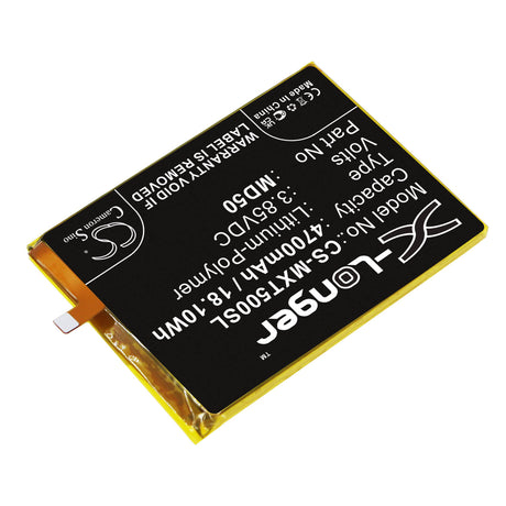 3.85V, Li-Polymer, 4700mAh, SmartPhone battery fits Motorola, Md50, Moto G Stylus 5g 2021, Xt2131, 18.1Wh Mobile, SmartPhone Cameron Sino Technology Limited (Smartphone)