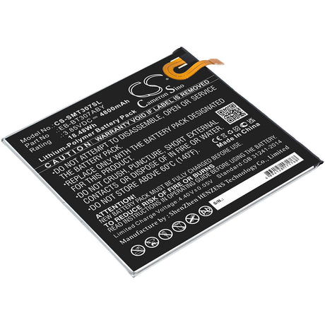 3.85V, Li-Polymer, 4800mAh, Tablet battery fits Samsung, Eb-bt307aby, Galaxy Tab A 8.4 2020, Sm-t307u, 18.48Wh Tablet Cameron Sino Technology Limited
