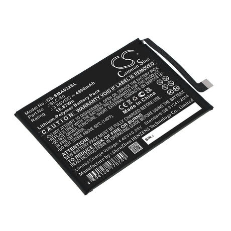 3.85V, Li-Polymer, 4900mAh, SmartPhone battery fits Samsung, Slc-50, Galaxy A03 Core, Sm-a032f, 18.87Wh Mobile, SmartPhone Cameron Sino Technology Limited (Smartphone)
