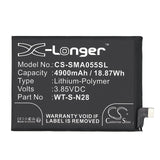 3.85V, Li-Polymer, 4900mAh, SmartPhone battery fits Samsung, Gh81-24241a, Galaxy A05 2023, Sm-a055f, 18.87Wh Mobile, SmartPhone Cameron Sino Technology Limited (Smartphone)