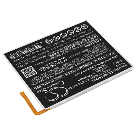 3.86V, Li-Polymer, 7760mAh, Tablet battery fits Samsung, Eb-bt875aby, Galaxy Tab S7 11.0, Galaxy Tab S7 5g Uw 11.0, 29.95Wh Tablet Cameron Sino Technology Limited