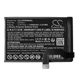 3.87V, Li-Polymer, 1450mAh, Mobile, batterie de smartphone compatible avec Google, G0b96, G9fpl, 5.61Wh Mobile, Cameron Sino Technology Limited (Smartphone)