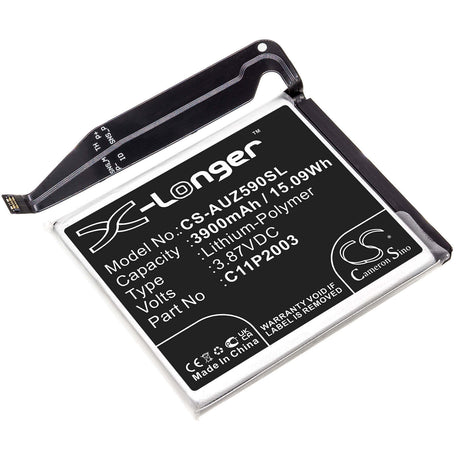 3.87V, Li-Polymer, 3900mAh, SmartPhone battery fits Asus, 0b200-03950000, Zenfone 8, Zs590ks, 15.09Wh Mobile, SmartPhone Cameron Sino Technology Limited (Smartphone)