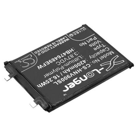 3.87V, Li-Polymer, 4200mAh, SmartPhone battery fits Honor, Hb476489efw, Honor 50, Nova 60 Se, 16.25Wh Mobile, SmartPhone Cameron Sino Technology Limited (Smartphone)