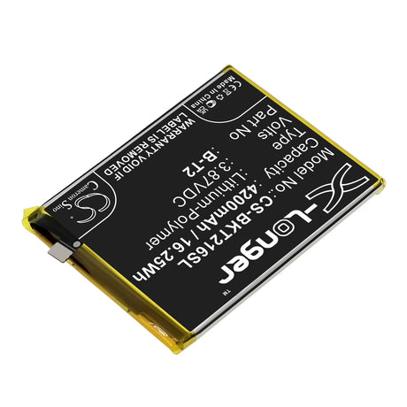 3.87V, Li-Polymer, 4200mAh, SmartPhone battery fits Vivo, B-t2, S12 Pro, S12 Pro 5g, 16.25Wh Mobile, SmartPhone Cameron Sino Technology Limited (Smartphone)