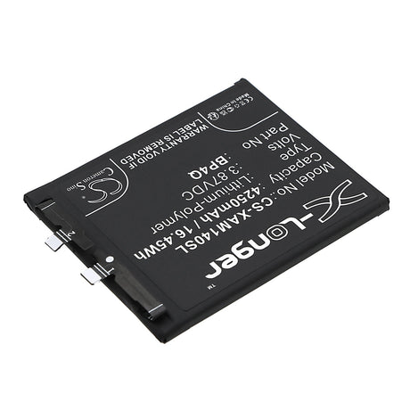 3.87V, Li-Polymer, 4250mAh, SmartPhone battery fits Xiaomi, Bp4q, 14, 16.45Wh Mobile, SmartPhone Cameron Sino Technology Limited (Smartphone)