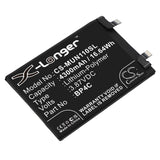 3.87V, Li-Polymer, 4300mAh, SmartPhone battery fits Xiaomi, Redmi, Bp4c, Note 11t Pro+, 16.64Wh Mobile, SmartPhone Cameron Sino Technology Limited (Smartphone)